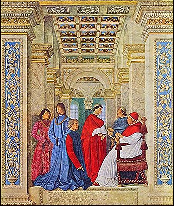 sixtus IV and his four nephews