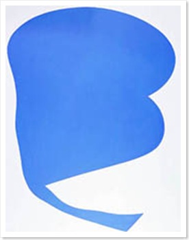 ellsworth kelly blue on white