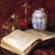 The-Old-Book-William-Merritt-Chase-oil-painting