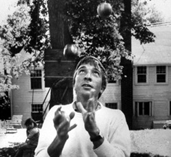updike juggling apples