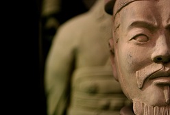 close up warrior portrait
